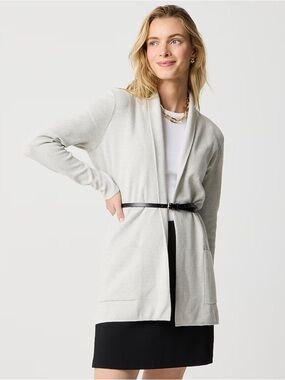 J. Crew Factory Chelsea Sweater Blazer Size XS Heather Dusk